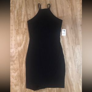 Womens tight black dress